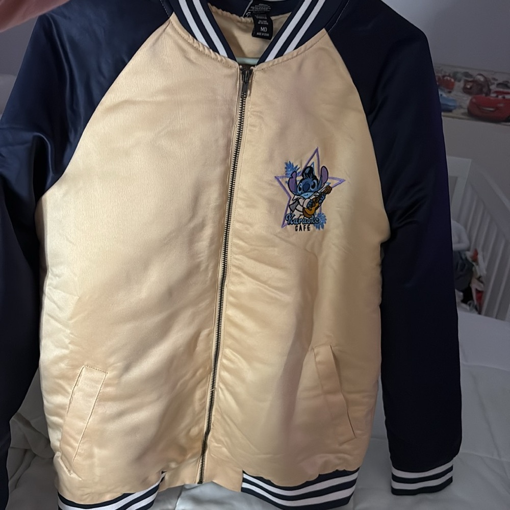 Stitch varsity jacket (M)